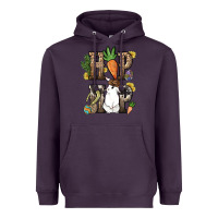 Plum Hip hop Easter Bunny Easter Day Heavyweight Hoodie - HowdyJamesFarm