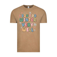 Vintage Coffee i dont do winter very well Vintage Tee - MaliasSmallBusiness