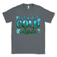 Charcoal Heather baby its cold outside Classic Tee - NancyCooperArtShop