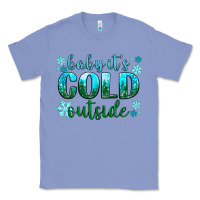 Colony Blue baby its cold outside Classic Tee - NancyCooperArtShop