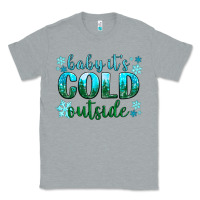 Heather Grey baby its cold outside Classic Tee - NancyCooperArtShop