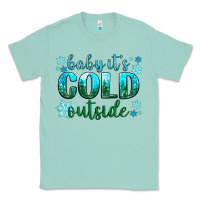 Seafoam baby its cold outside Classic Tee - NancyCooperArtShop
