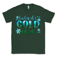 Sports Green baby its cold outside Classic Tee - NancyCooperArtShop