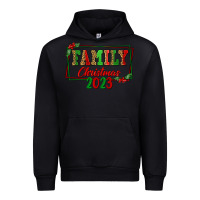 Black Family Christmas 2023 Urban Hoodie - FaDigitalArtStudio