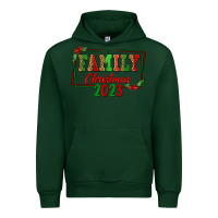 Forest Green Family Christmas 2023 Urban Hoodie - FaDigitalArtStudio