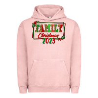Pigment Salmon Family Christmas 2023 Urban Hoodie - FaDigitalArtStudio