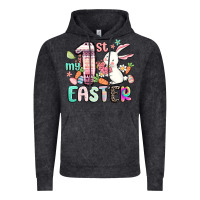 Vintage Black my first easter Vintage Hoodie - MaliasSmallBusiness