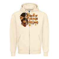 Sandshell Have a melanin Christmas afro woman Zipper Hoodie - texasbilliewilder