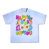 Grape Ice happy looks good on you Urban Heavy Tee - NancyCooperArtShop