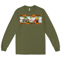 Army Green football dad Long Sleeve Tee - BundleAndBundleShop