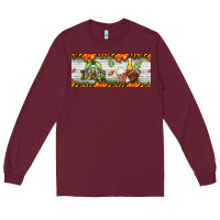 Burgundy football dad Long Sleeve Tee - BundleAndBundleShop