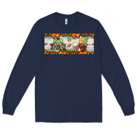 Navy football dad Long Sleeve Tee - BundleAndBundleShop
