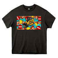 Asphalt skidsteer sippy Heavy Core Tee - Artiststas