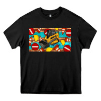 Black skidsteer sippy Heavy Core Tee - Artiststas