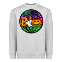 Halloween Round Earrings 3 Heavyweight Sweatshirt | Teevron
