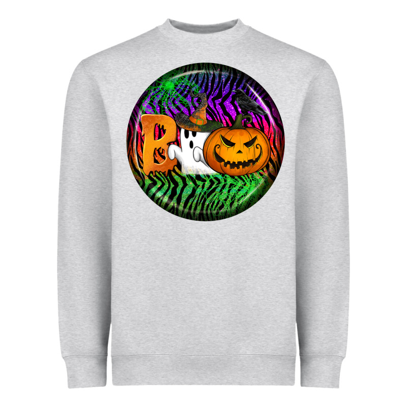 Halloween Round Earrings 3 Heavyweight Sweatshirt by BundleAndBundleShop | Teevron