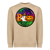 Mushroom halloween round earrings 3 Heavyweight Sweatshirt - BundleAndBundleShop