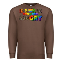 Chestnut It's okay to say Gay pride Premium Sweatshirt - CowGirlArtShop