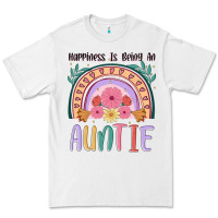 White happiness is being an auntie Premium Tee - JahusDesignShop