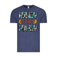 Vintage Denim western howdy baby howdy Vintage Tee - NancyCooperArtShop