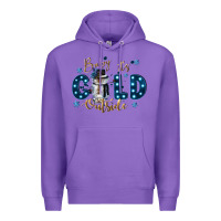 Purple baby its cold outside Premium Hoodie - CowGirlArtShop