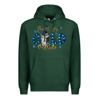 Sports Green baby its cold outside Premium Hoodie - CowGirlArtShop