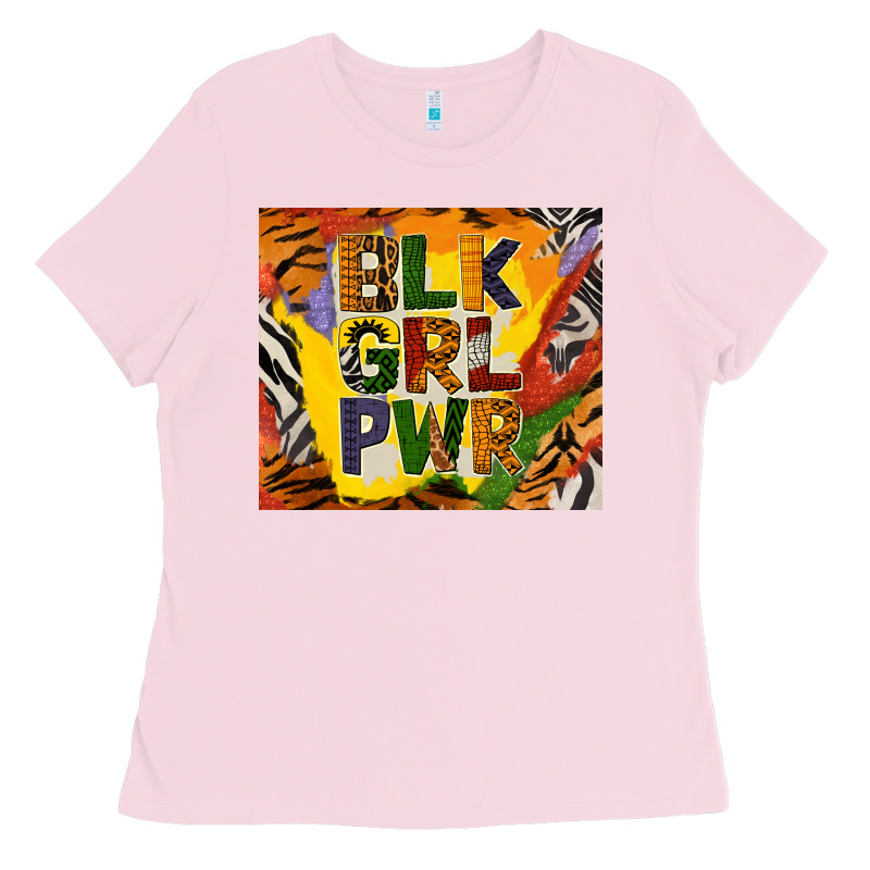 Black Girl Power Tumbler Ladies Tee by BundleAndBundleShop | Teevron