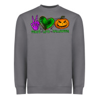 Storm peace love halloween Heavyweight Sweatshirt - BundleAndBundleShop