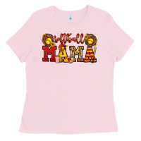 Bubblegum Pink softball mama Ladies Tee - Jasminsmagicworld