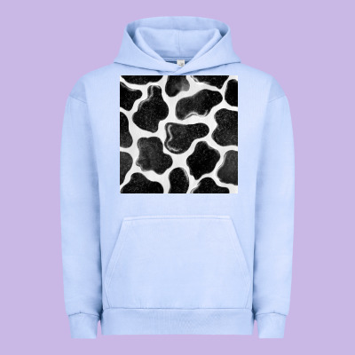 Cow Seamless Pattern Urban Hoodie Designed By Bundleandbundleshop