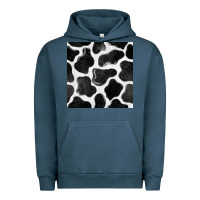Pigment Midnight Navy cow seamless pattern Urban Hoodie - BundleAndBundleShop