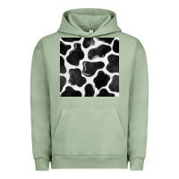 Pigment Oil Green cow seamless pattern Urban Hoodie - BundleAndBundleShop
