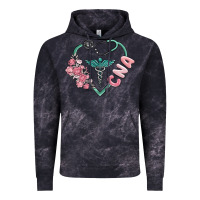 Cloud Black cna heart Vintage Hoodie - MaliasSmallBusiness