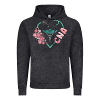 Vintage Black cna heart Vintage Hoodie - MaliasSmallBusiness