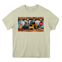 Mossy steam roller sippy cup Heavy Core Tee - Artiststas