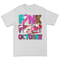 Dove Grey pink october Premium Tee - AdoDesignShop
