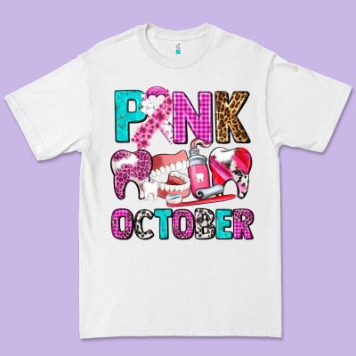 Pink October Premium Tee Designed By Adodesignshop