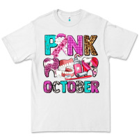 White pink october Premium Tee - AdoDesignShop