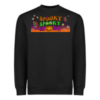 Black spooky  libbey glass Heavyweight Sweatshirt - BundleAndBundleShop