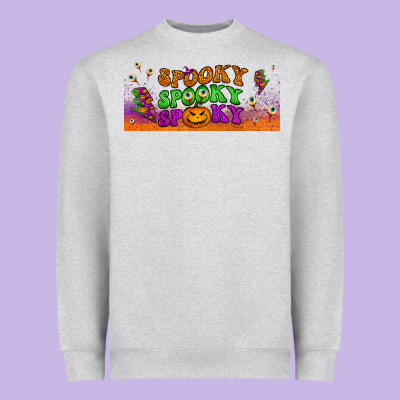 Spooky  Libbey Glass Heavyweight Sweatshirt Designed By Bundleandbundleshop