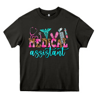 Asphalt medical assistant Heavy Core Tee - AdoDesignShop