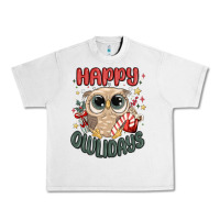 Lunar Rock happy owlidays Urban Heavy Tee - MaliasSmallBusiness