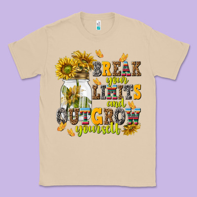 Break Your Limits And Outgrow Yourself Classic Tee Designed By Nancycooperartshop