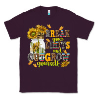 Plum break your limits and outgrow yourself Classic Tee - NancyCooperArtShop
