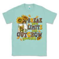 Seafoam break your limits and outgrow yourself Classic Tee - NancyCooperArtShop