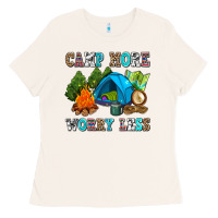 Bone camp more worry less Ladies Tee - AdoDesignShop