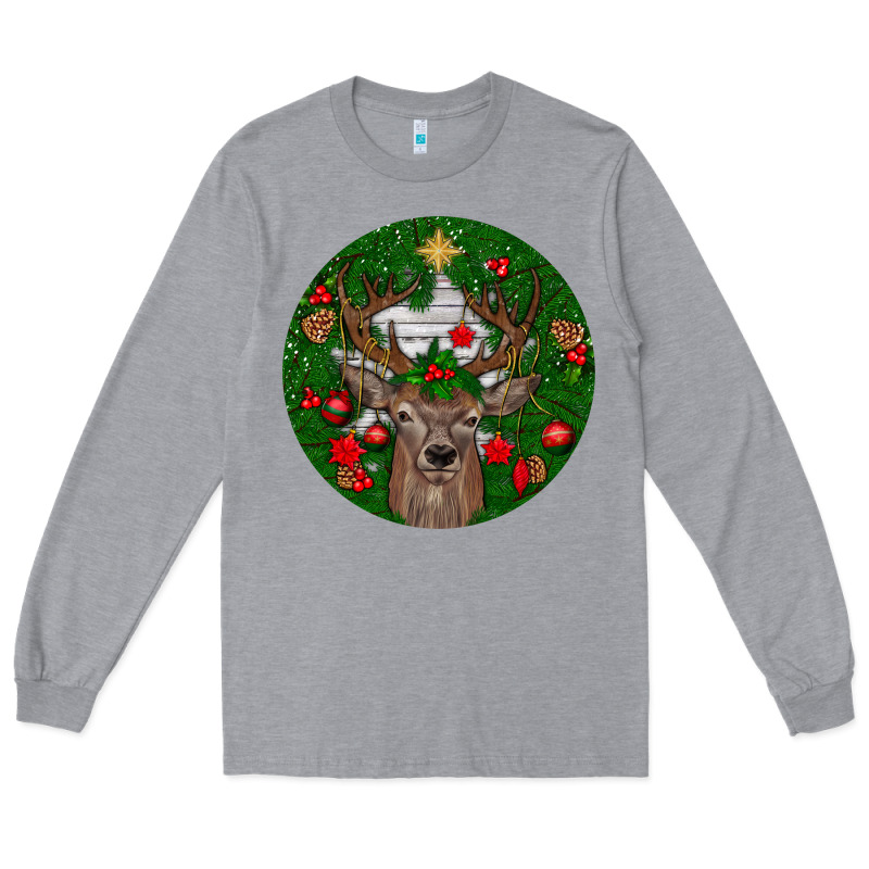 Deer Christmas Long Sleeve Tee by BundleAndBundleShop | Teevron