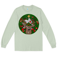 Matcha deer christmas Long Sleeve Tee - BundleAndBundleShop