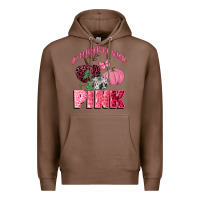 Chestnut in october we wear pink Premium Hoodie - CowGirlArtShop