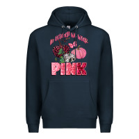 Navy in october we wear pink Premium Hoodie - CowGirlArtShop